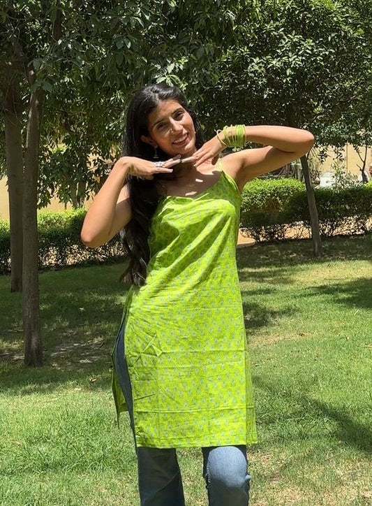 Strap Kurti